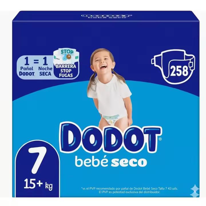 Dodot Bebé Seco - Pack Ahorro Pañales Tallas 4 y 5. - 1