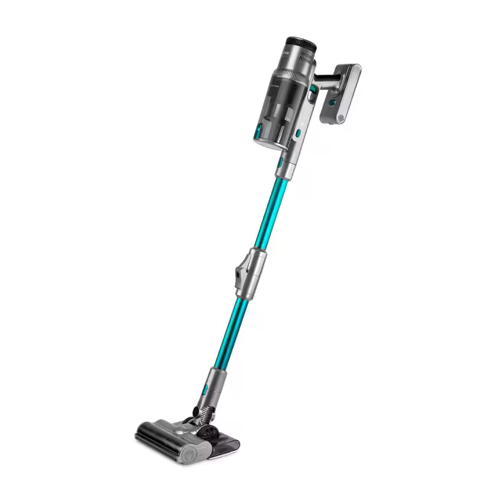 Ufesa - Aspirador escoba sin cable U7 PRO WASH con motor BLDC de 500W y 29,6V, batería Li-ion de 2000mAh (55 min), tecnología multiclónica y presión de succión ≥26KPa para limpieza profunda en todo tipo de superficies - 1