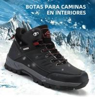 Botas De Invierno Para Hombre Calzado De Cuero De Alta Calidad Botines De Nieve Para Exteriores Y Senderismo Talla 39-46 - details 2
