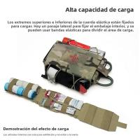Bolsa De Medicación Táctica Desmontable Kit De Primeros Auxilios Con Cierre Rápido Bolsa De Sobrevivencia De Emergencia Para Exteriores Corte Láser MOLLE - details 0