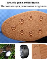 Zapatos De Cuero Para Hombre Moda Primavera/Otoño Casual Ligeros Con Cordones Formales Negocios Boda Vestido Zapatos Talla Grande 38-48 - details 7