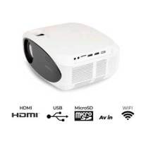 Proyector portátil Picasso - WiFi - 9.000 Lúmenes - 260 ANSI Lumen - Pantalla 100" - Mando a distancia - LED 1920x1080 Full HD - Conexión HDMI, USB, AV IN, MicroSD PRIXTON - details 3