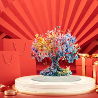 Adornos De Árbol De La Vida En Acrílico Coloridos Con Mariposa Decoración De Habitación Estética Para Estudio Regalos Para Amigos Y Familia - details 4
