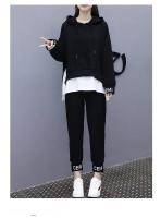 Conjunto De Pantalones Y Suéter Casual Para Mujer Talla Grande Estilo Coreano Moda Primavera Otoño 2026 Dos Piezas - details 12