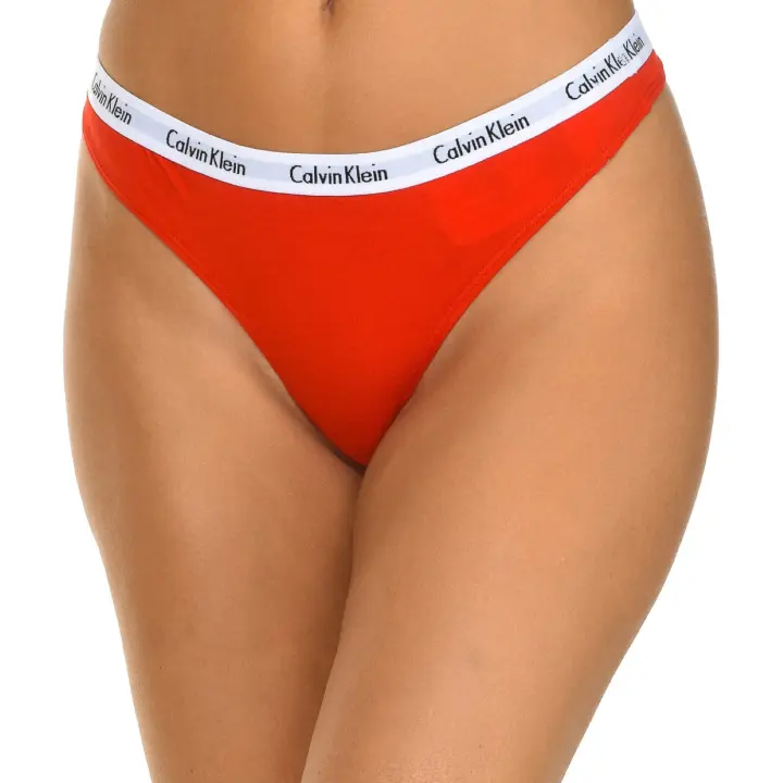 Calvin Klein-Pack-3 Tangas con cinturilla de goma elástica D1622T para Mujer - 1