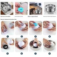 Fuente De Agua Para Gatos 2L Acero Inoxidable 304 Con Bomba Automática Y Filtro Que Purifica El Agua Ultra-quieto Dispensador Para Mascotas - details 5