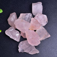 Specimen De Cuarzo Rosa Natural 100% Mineral De Alta Calidad Piedra Rosa Cristalina Para Cura Forma Irregular Roca Cruda Decoración De Habitación - details 4