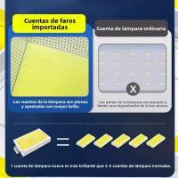 Lámpara Solar Exterior IP65 108 COB Con Sensor Y Control Remoto 3 Modos De Iluminación Luz De Seguridad Para Jardín Patio Camino - details 2
