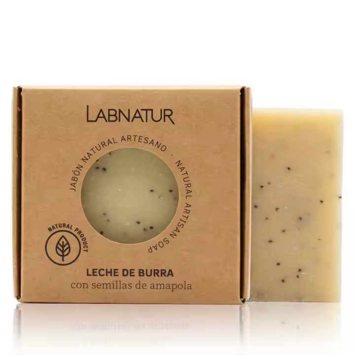 Jabón Natural Premium Leche de Burra 100g Labnatur - 1