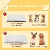 Almohadilla Térmica Para Mascotas Auto-Calentable Y Lavable Tapete Caliente Reflectivo De La Calor Corporal Para Gatos Y Perros - details 5