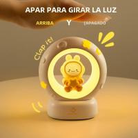 Lámpara De Lectura LED De Panda Divertido Luz Nocturna USB Recargable Para Decoración De Habitación Regalo Para Niños Y Niñas Luz Para Dormir Forma De Animal - details 3
