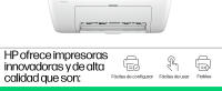 HP DeskJet 2820e - Impresora Multifunción con Escaneo a PDF Wi-Fi Direct | Incluye 2 Cartuchos de Tinta (Color y Negro) | Apple AirPrint Imprime, Escanea y Copia Blanco & Negro y Color para Hogar / Oficina 3 Meses de Impresión Instant Ink con HP+ - 588K9B - details 2