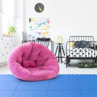 Aktive Garden - Protector de suelo 146x146 cm, 9 piezas, interior, exterior, resistente al agua, lavable a mano, goma eva, color azul, para piscinas, zonas de juego - details 3