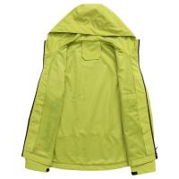 Chaqueta De Cierre Para Mujer Casual Con Capucha Color Sólido Transpirable Impermeable Y Antigolpes Para Camping Y Escalada Al Aire Libre - details 93