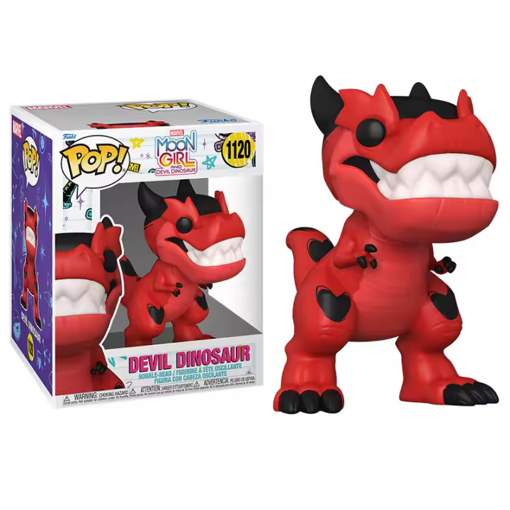 Funko Pop! Devil Dinosaur 1120 Marvel Moon Girl and Devil Dinosaur - 1