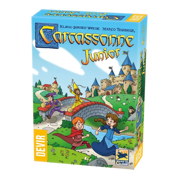 Devir Carcassonne Juego de mesa Junior Trilingüe – Devir (Ref. BGCARJTR) - 1