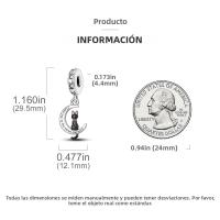 Colgante De Gato Luna Estrella En Plata Para Mujer Pendiente De Earphone Dangle Joyería De Moda DIY Regalo Bangle Bracelet Fit - details 179