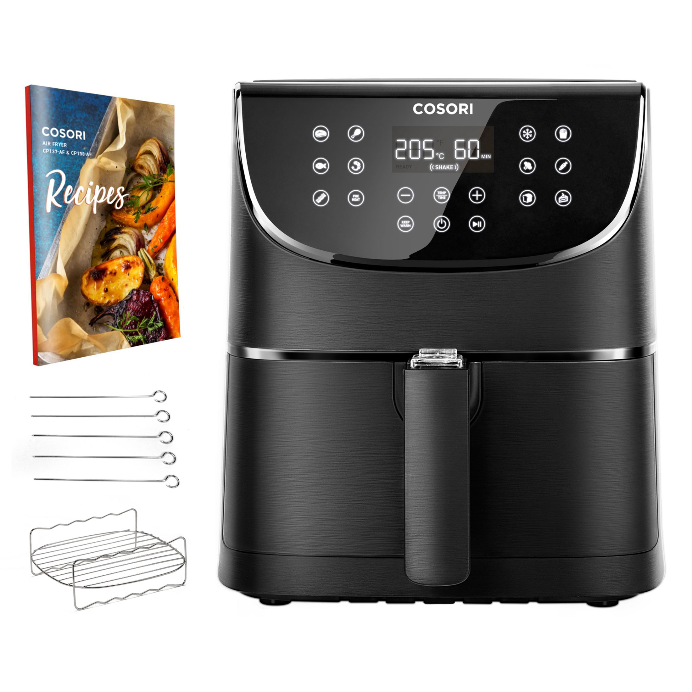 Freidora de aire Cosori Premium Chef Edition con capacidad de 5,5L y 11 ajustes de cocinado
