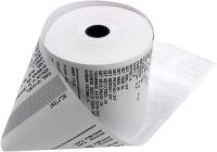 Madrid Gadget Store - Pack 5x Rollos de Papel Térmico sin BPA 80x80x12 mm para TPV, Compatibles con Todas las Impresoras Térmicas, Cajas Registradoras, Tickets, Mandril Color Blanco, Sin Bisphenol. Libre BPA - details 5