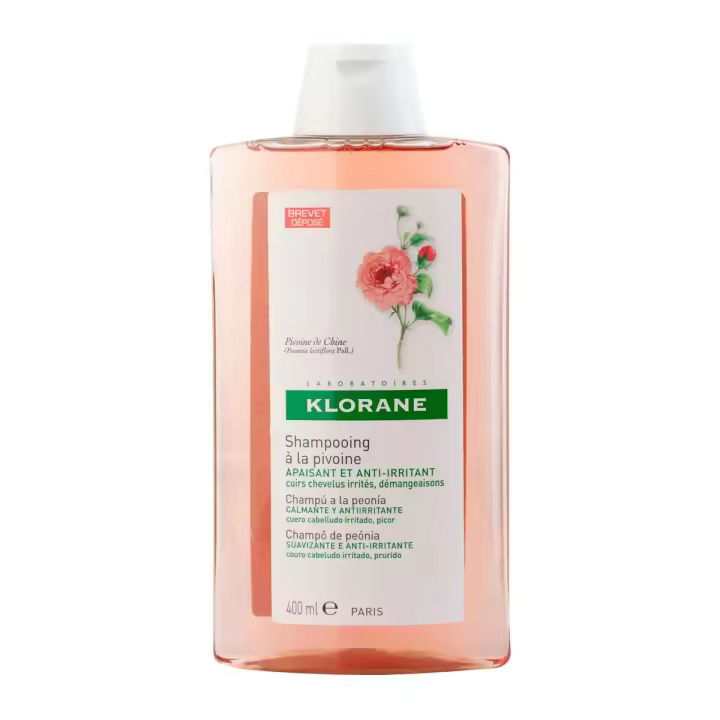Klorane champu calmante peonia 400 ml - 1