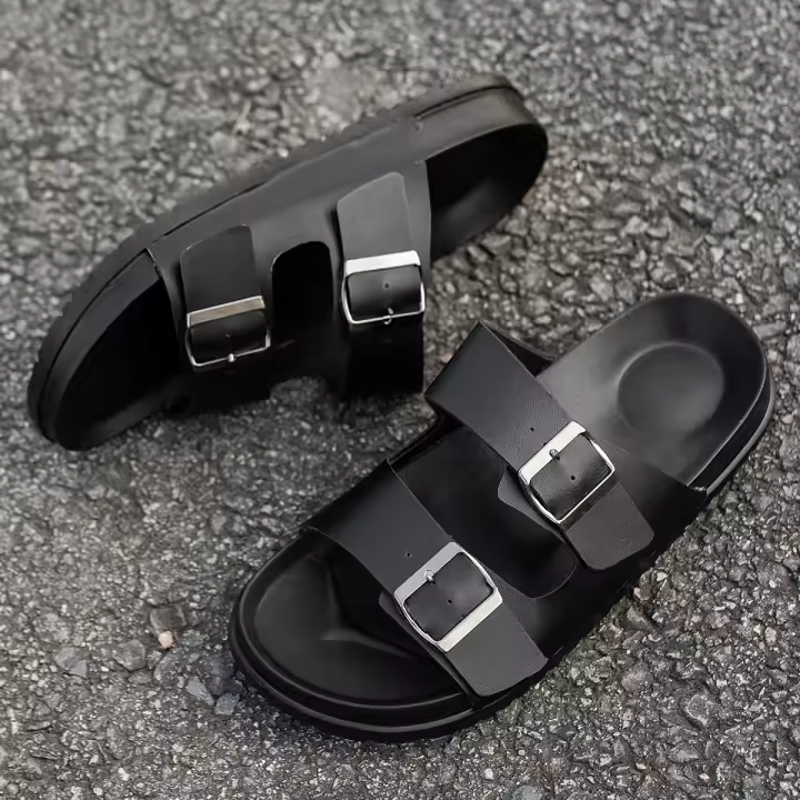 Zapatillas Casuales Para Hombre Impermeables Antideslizantes Con Suela Gruesa Resistente Al Desgaste Para Interior Y Exterior - 1
