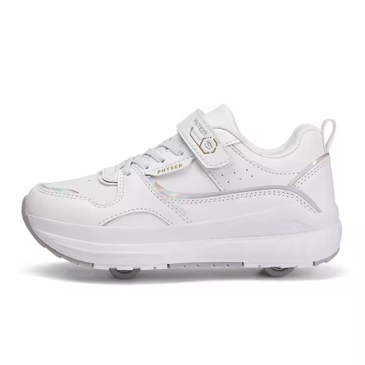 Patines De Rodillos Para Niños Calzado Deportivo Casual Desmontable Para Hombres Y Mujeres Regalo Zapatos De Parkour Cuatro Ruedas - 1