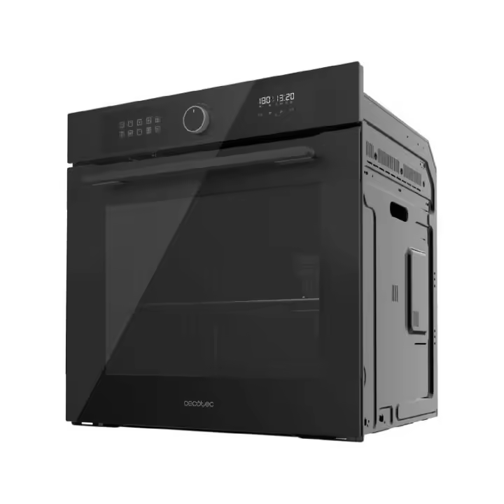 Horno integrable Airfryer Glass Black de 81L de capacidad, 11 funciones con Airfryer Master, Pizza Master, Steam Asisst, Steam E - 1