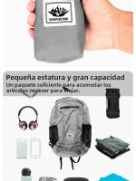 Mochila Ultra-Ligera Plegable Impermeable Y Duradera Para Senderismo Y Aventuras Al Aire Libre Comodidad Y Resistencia En Un Solo Paquete - details 5