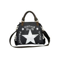 énvo - Bolso Shopper Grande De Lona con Asas de Piel - details 9
