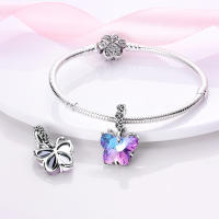 Encantos De Animal Colección Plata Francés Bulldog Gato Mariposa Ladybug Para Pulseras Originales Joyería Hechas a Medida - details 151