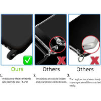 Funda con Cuerda para iPhone 17 Pro Max, Carcasa Colgar Colgante Silicona Collar Correa de Cuello Cordón Ajustable - Meloenvias - details 2