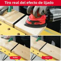 Sándwich Eléctrico Compacto Con Colección De Polvo 13000 OPM 220W 1.6Amp Con 20PCS De Papel De Sándwich Y Caja De Polvo Transparente Para DIY En El Hogar - details 9