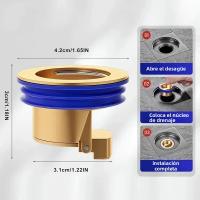 Drenaje De Piso De Cobre Para Baño Anti Olores Y Repelente De Insectos Dispositivo De Auto Sellado Accesorios De Baño - details 8