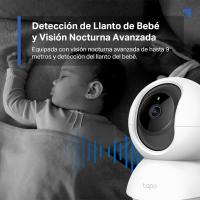 Tp-Link Tapo C210 - Cámara de Vigilancia 2K (3MP) IP WiFi 360° | Visión Nocturna | Admite Tarjeta SD hasta 512 GB | Detección y Seguimiento de Movimiento | Control Remoto | Compatible con Alexa - details 2
