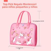 Libro De Actividades Montessori Para Bebés Juguetes Educativos Portátiles Fomentan Los Habilidades De Mano-Eje Para Niños De 3-6 Años - details 21