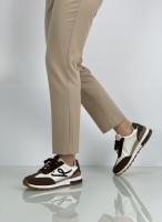 Calzados soraia, Zapatillas Deportivas de Mujer Estilo Retro de Malla Transpirable con Gráfico Abstracto, Sneakers Ligeras con Cordones para Caminar, Tenis Casuales Antideslizantes de Uso Diario Deportivo ANUDADO Casa - details 7