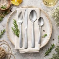 San Ignacio Cubertería de 72 Piezas en Acero inoxidable Mate, Set completo para 18 Servicios, Diseño elegante y resistente - details 3