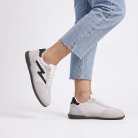 Calzados soraia, Zapatillas Deportivas de Mujer con Paneles de Malla y Detalle de Leopardo - Estilo Urbano Casual - Beige y Marrón - details 13