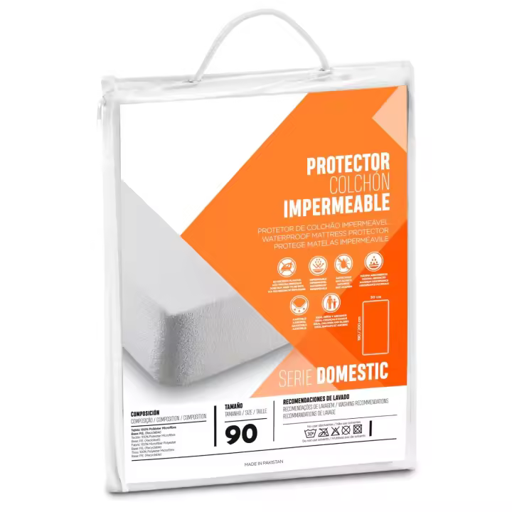 ARISE SHOP-*Protector de Colchón Impermeable, Protector De Colchón Acolchado Impermeable,Cubrecolchón, Transpirable, Confortable, Varias Medidas 90/105/135/150Cm - 1