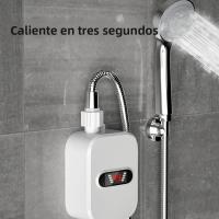 Juego De Cabezal De Ducha Térmico Sin Tanque Ajustable Para Baño Impermeable Máquina De Calentamiento Instantáneo Para El Hogar - details 12
