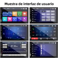Reproductor Multimedia MP5 Para Coche HIPPBQCC 7 Pulgadas 1 DIN Pantalla Táctil FM ISO Entrada Auxiliar Bluetooth USB Línea De Espejo Autoradio - details 10