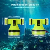 Lámpara De Cara Profesional Para Escuba 2024 Con LED De Alta Potencia 500M IPX8 Torcha De Cabeza Para Pesca Y Diversión Subacuática Incluye Batería Recargable - details 5