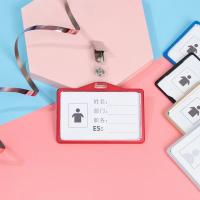 Nueva Funda De Tarjeta De Identificación Para Médicos Y Enfermeras Con Clip Reemplazable De Metal Para Trabajo Y Banco Estilo Inglés Sin Genero - details 14