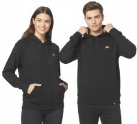 ELLESSE Sudadera unisex negra con capucha | EHW252W21 - details 0