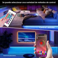 Fresnel LED RGB De Tira USB Luz Cambiante Bluetooth Control Remoto Música Sincronizada DIY Lámpara De Ambiente Para TV Pared Habitación Decoración De Hogar - details 9