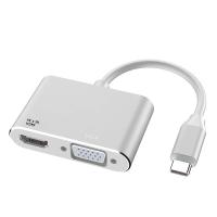 Adaptador De Dock Hub 4K Type C a HDMI USB C 3.0 VGA PD Para Macbook Samsung S20 Huawei Xiaomi Compatible Con Dex - details 13
