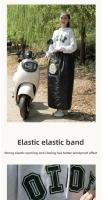 Juego De Protecciones Para Motocicleta Impermeables Y Antiviento Con Protección De Rodilla Y Cintura Para Invierno Multifuncional Para Scooter - details 3