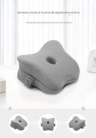 Almohada De Piel De Memoria Para Piernas Y Rodillas Soporte Portátil Para Mujeres Embarazadas Recuperación Rápida Almohada De Pie Y Rodilla Para Hogar - details 0