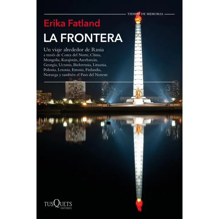Libro LA FRONTERA Editorial TUSQUETS - 1