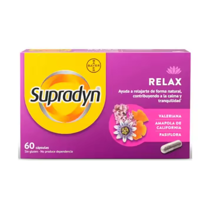 Supradyn Relax 60 Cápsulas - 1